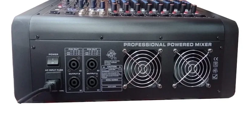 K.Meister PM-8FX 8 Kanal Power Mikser 2x450W, USB, Bluetooth