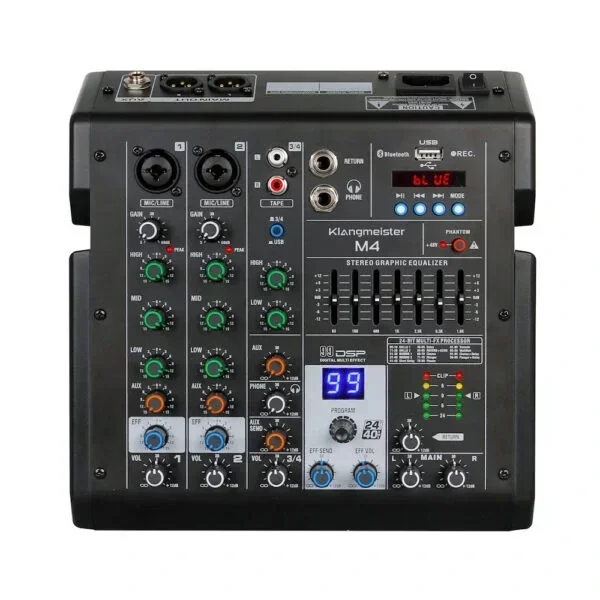 K.Meister SPORT-PA-SET Hazır Ses Sistemi Bundle, 6 Hoparlör + 1 Sub + Mixer