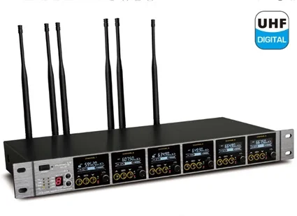 K.Meister UW-306R UHF 6 Kanal Telsiz Alıcı