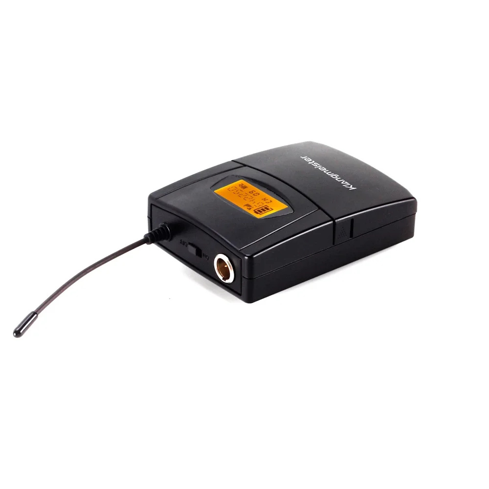 K.Meister UW-4020 EL + Yaka + Headset Full Size Kablosuz Mikrofon Seti, uzun mesafe