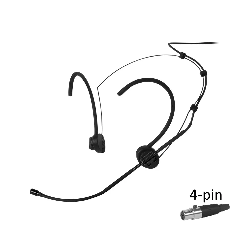 K.Meister UW-4020 EL + Yaka + Headset Full Size Kablosuz Mikrofon Seti, uzun mesafe