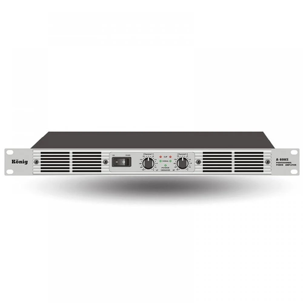 König A-600/S 2x300W/4-ohm Power Amplifikatör