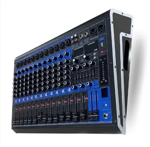 König KA12700P 12 Kanal Powermixer USB Bluetooth Kayıt