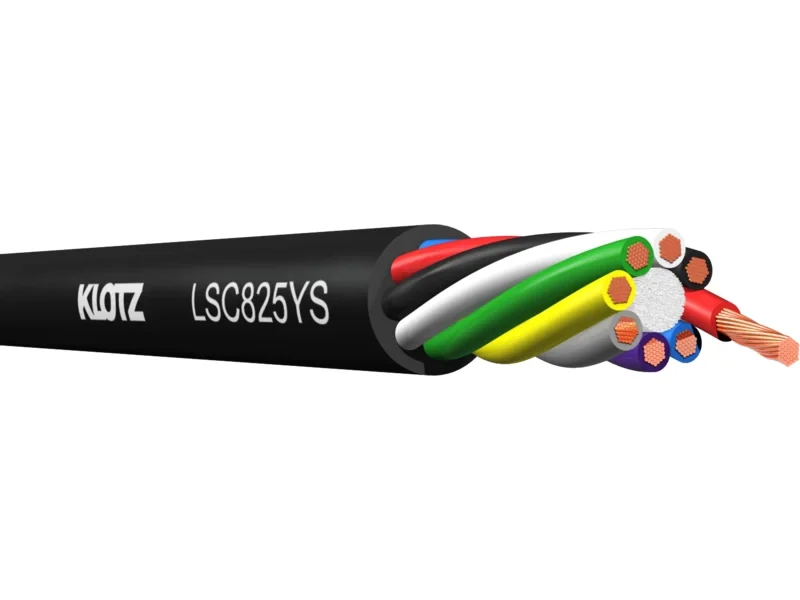 Klotz LSC825YS 8x2.5mm. Twinax Hoparlör Kablosu (100-metre Rulo)