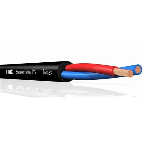 Klotz LY240S.100 2x4 mm. Twinax Hoparlör Kablosu