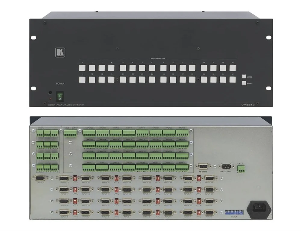 Kramer Vp321Xl Vga/Audio Matrix Switcher 32/1