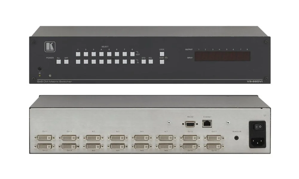Kramer Vs-88Dvi Matrix Switcher