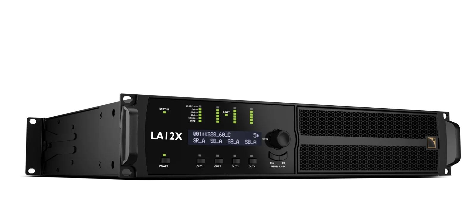L-Acoustics LA12X CE Power Amplifikatör &amp; Controller 4x2600W 4-ohm