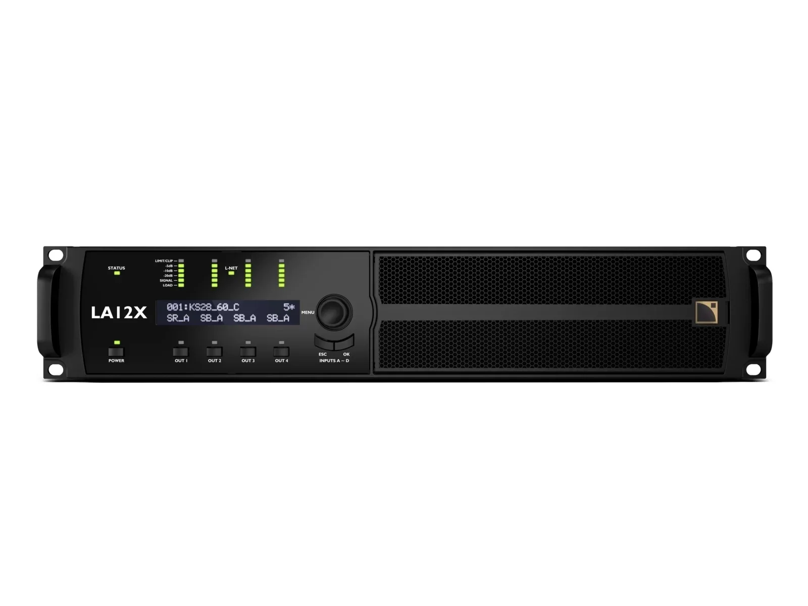 L-Acoustics LA12X CE Power Amplifikatör & Controller 4x2600W 4-ohm