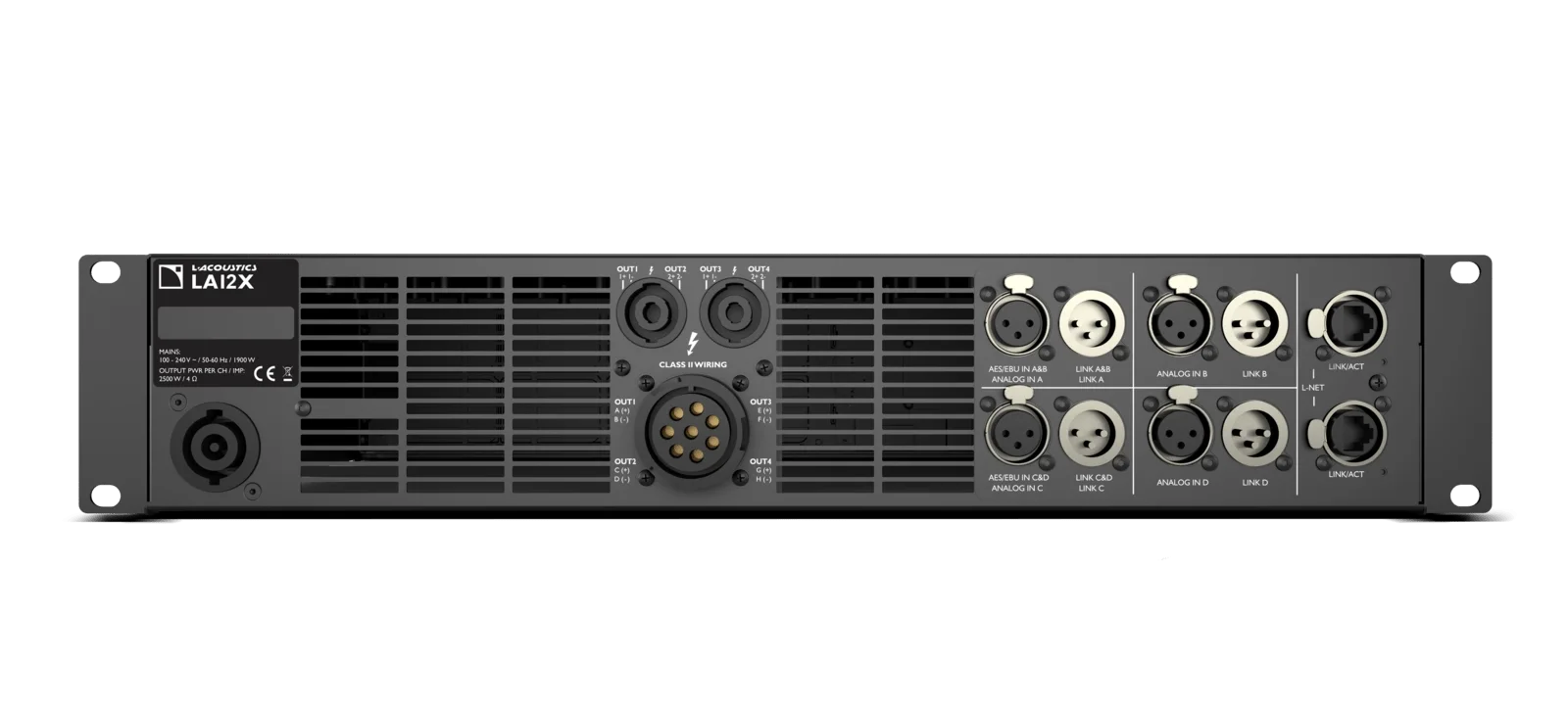 L-Acoustics LA12X CE Power Amplifikatör &amp; Controller 4x2600W 4-ohm