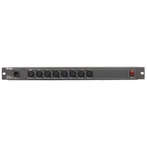 Lite Puter DP-81 Dmx Splitter 1 Giriş, 8 Çıkış, 5 Pin Xlr, DC Optik Koruma