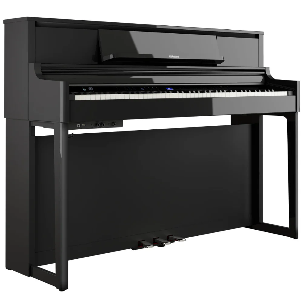 ROLAND LX-5-PE Parlak Siyah Dijital Duvar Piyanosu (Tabure & Kulaklık Hediyeli)