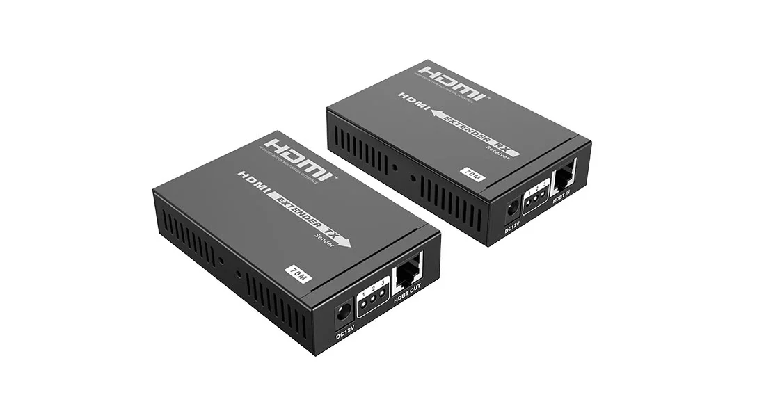 Lenkeng LKV375N CAT Kablo üzerinden HDMI Extender 70 m HDBaseT ( Verici &amp; Alıcı set )