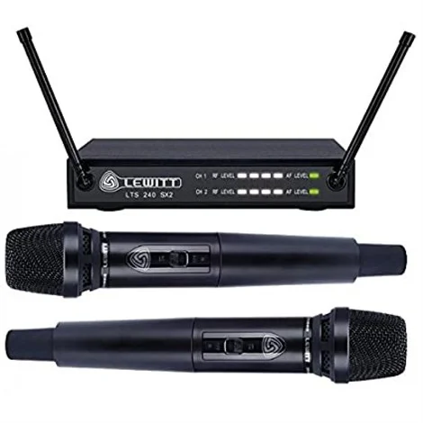 Lewitt LTS 240 Dual D çift EL Kablosuz Mikrofon Seti