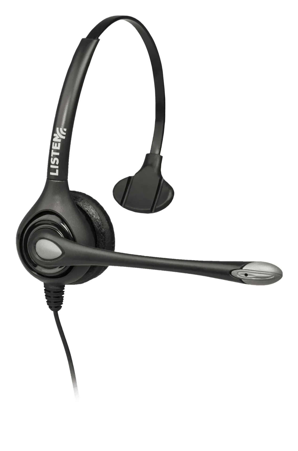 Listen LA-452 Headset 2 | Mikrofonlu Mono Kulaklık (Sunucu için, opsiyonel)