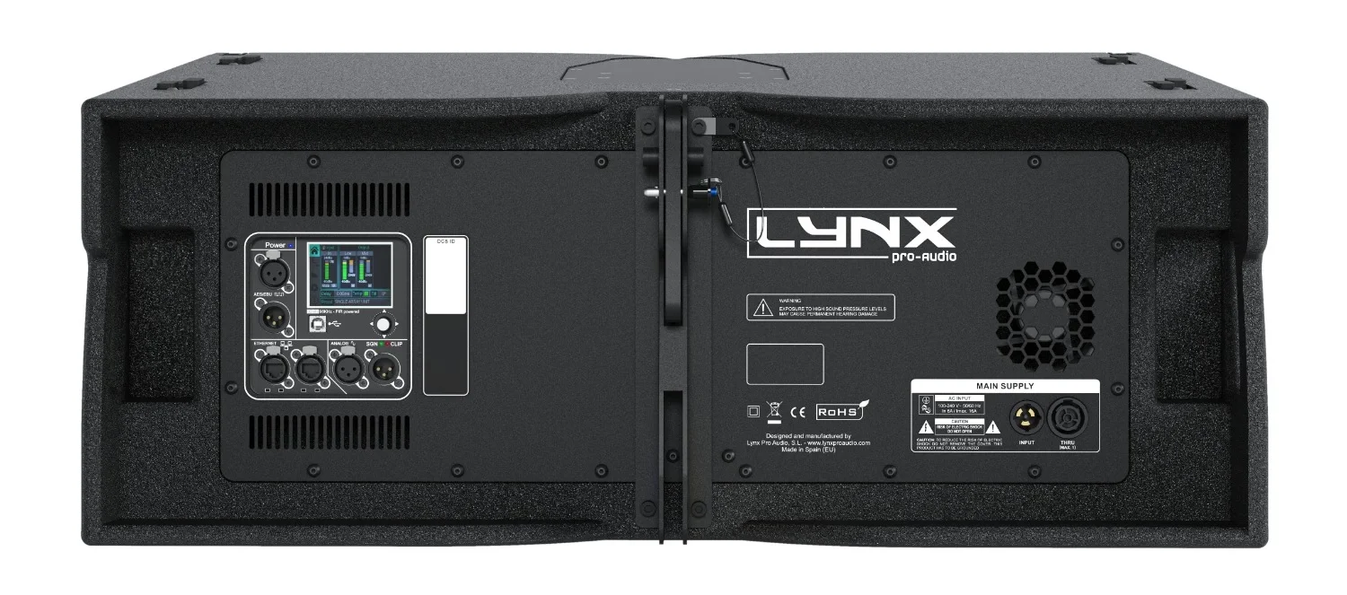 Lynx Pro-Audio CLS-212 6000W 142 dB 3 Yollu 2x6" Aktif Line-Array Hoparlör