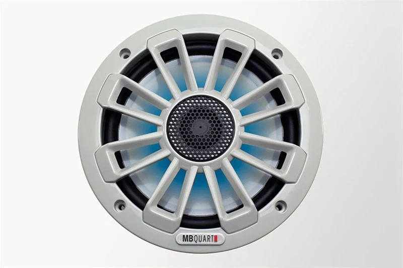 MB Quart NK1-116 L Led Işıklı Marine Hoparlör Takımı - Beyaz & Siyah