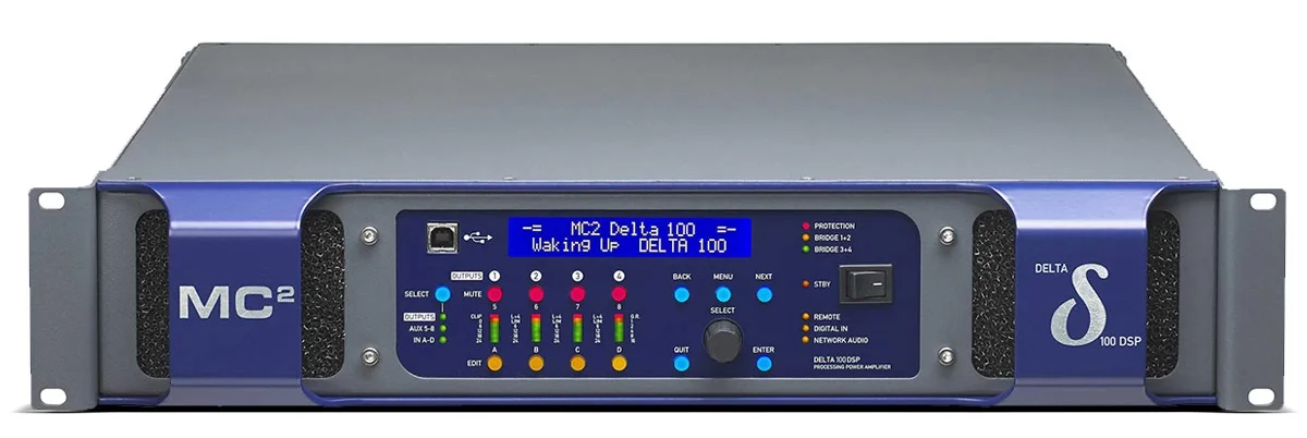 MC2 Audio D40 DSP Delta 40 DSP - 4x1000w