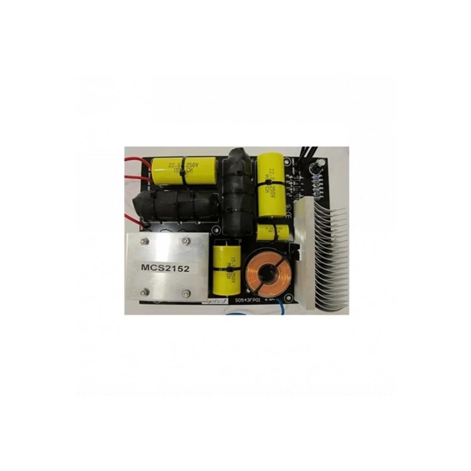 MCS 2152X 2400W Max 2-yollu Filitre X-Over