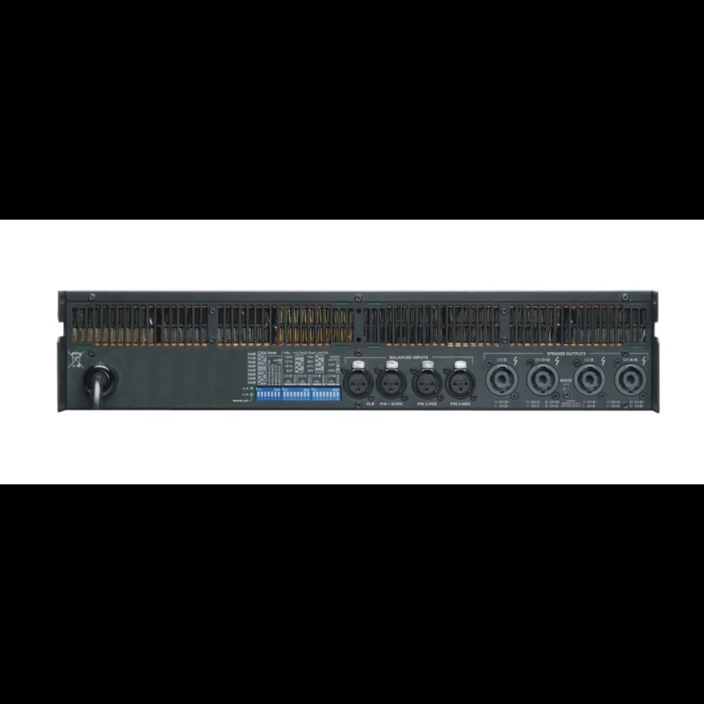MCS 4K2200 4x2200/4-ohm Power Amplifikatör