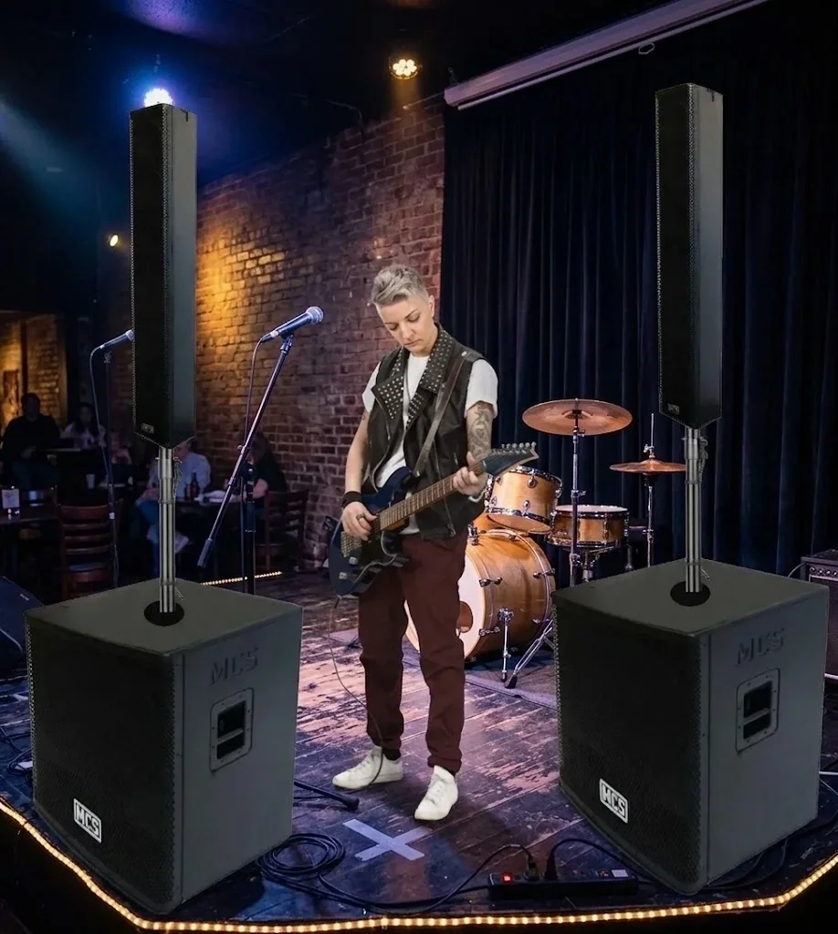 K6618 Aktif Hoparlör Sistemi 18" Sub + 6x6" (Tekli Set)