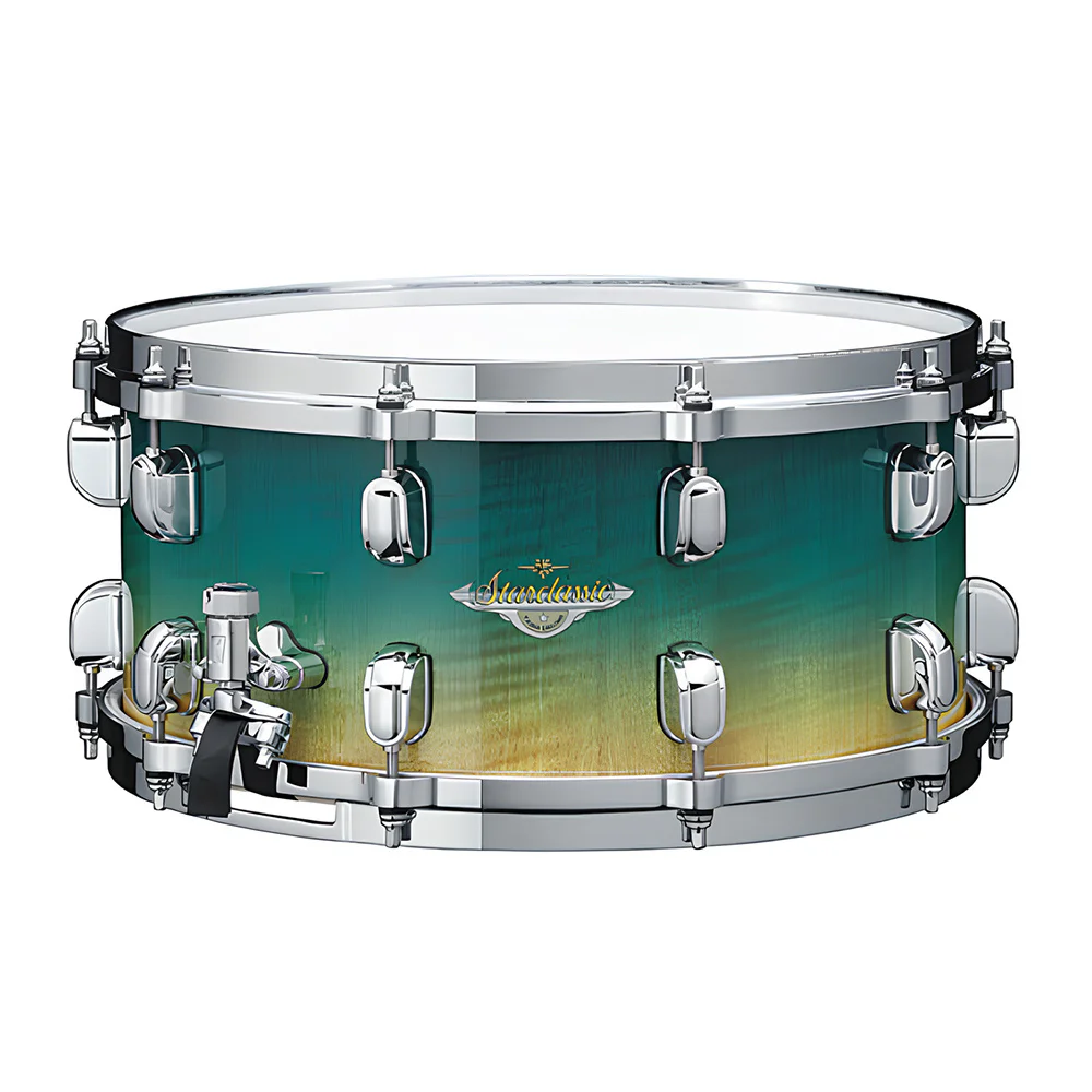 TAMA ME62TZS-VMMF Starclassic Maple Marine Shoreline Movingui Fade 6 Parça (22B/10T/12T/14F/16F/14S) Akustik Davul Seti