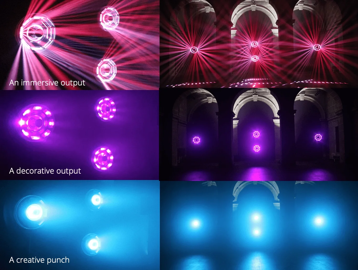 MINUIT UNE | IVL PHOTON | Club için Lazer Işık Çekirdeği 256 Beam 60 DMX