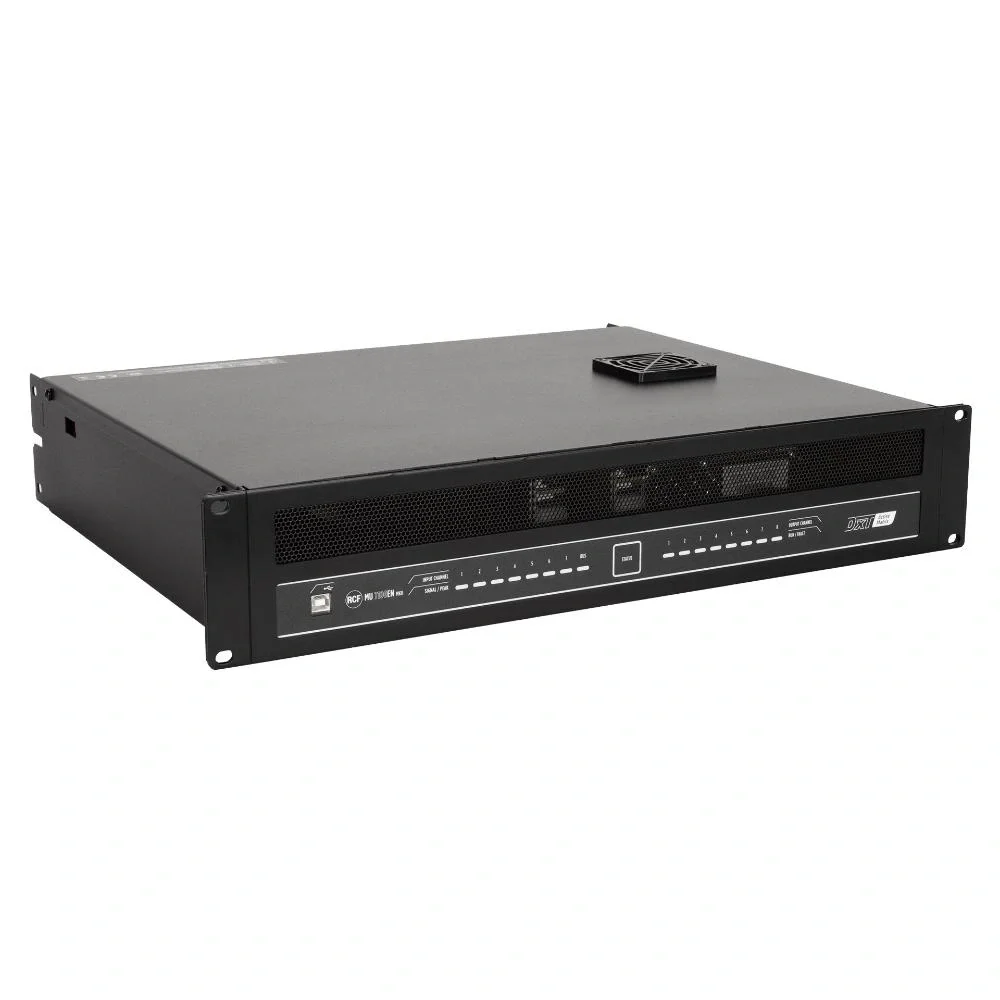 MU 7100EN MKII 8 x 80W, 8-ohm, Power Amplifier EN54-16