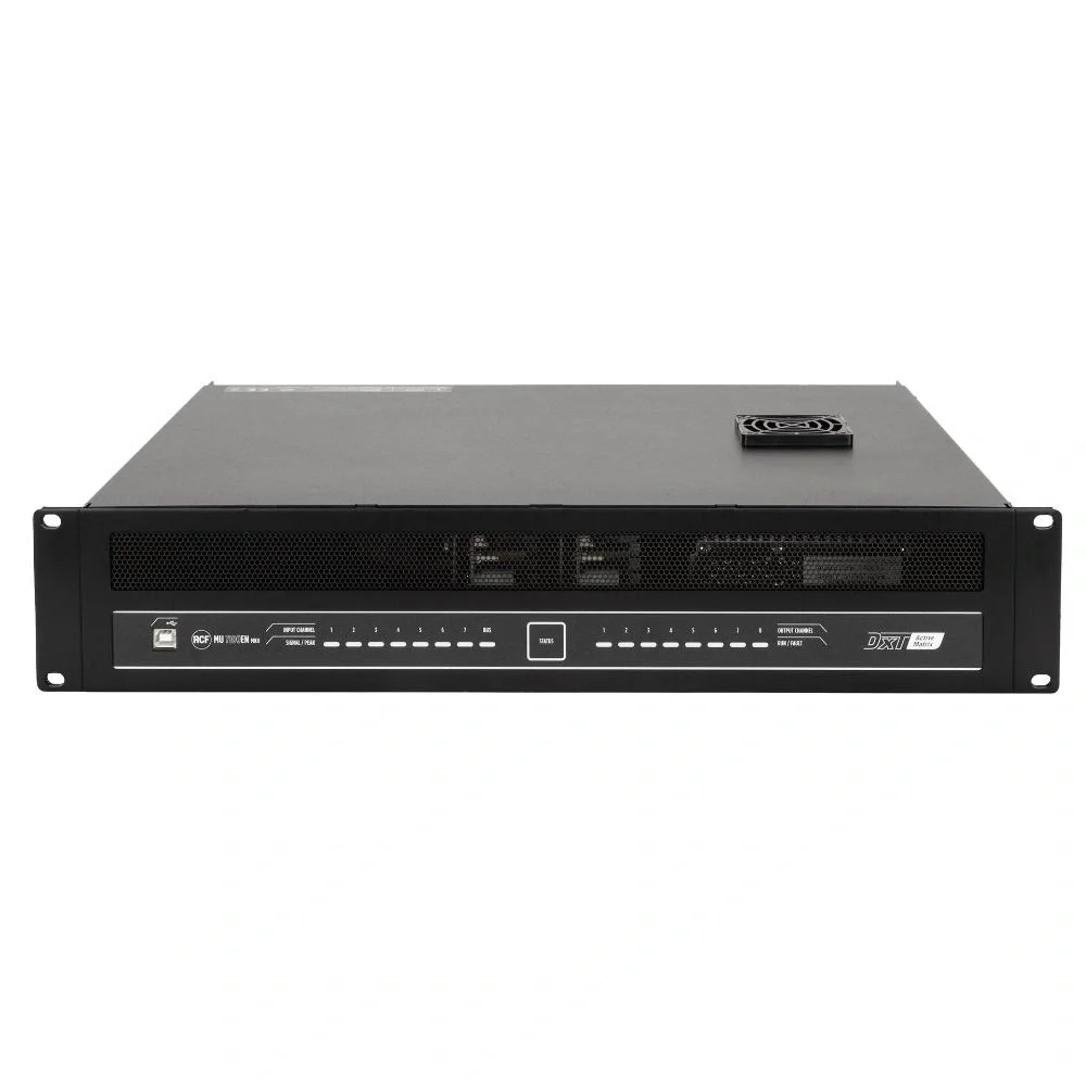 MU 7100EN MKII 8 x 80W, 8-ohm, Power Amplifier EN54-16