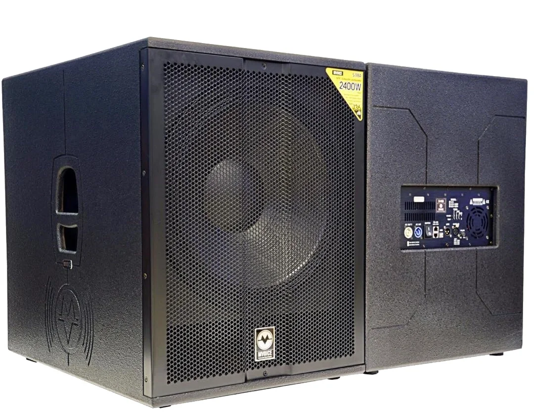 M-VOICE S118A 18” 2400W DSP Aktif Subwoofer B&C