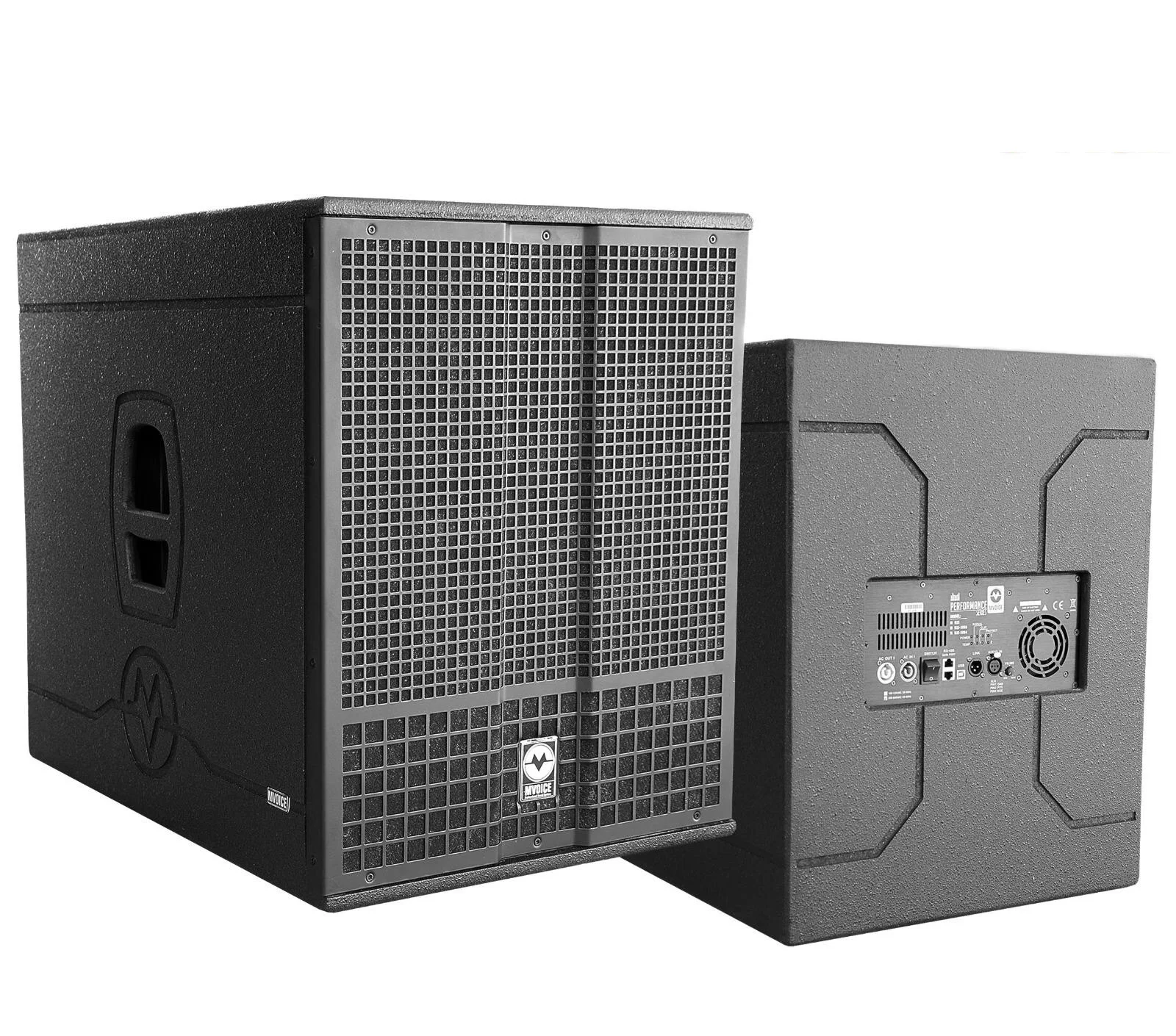 M-VOICE S18A S18A 18" 1400W/2800W DSP Aktif Subwoofer
