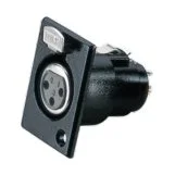 Machtig C075F 3 Pin XLR Dişi Şase Tip Metal Konnektör