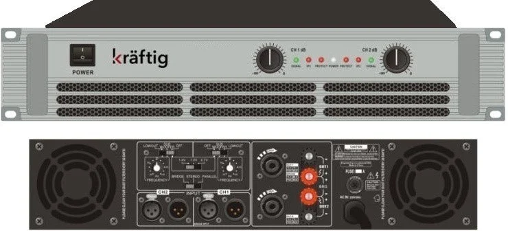 Machtig KP5000 4500W Stereo Power Amplifikatör