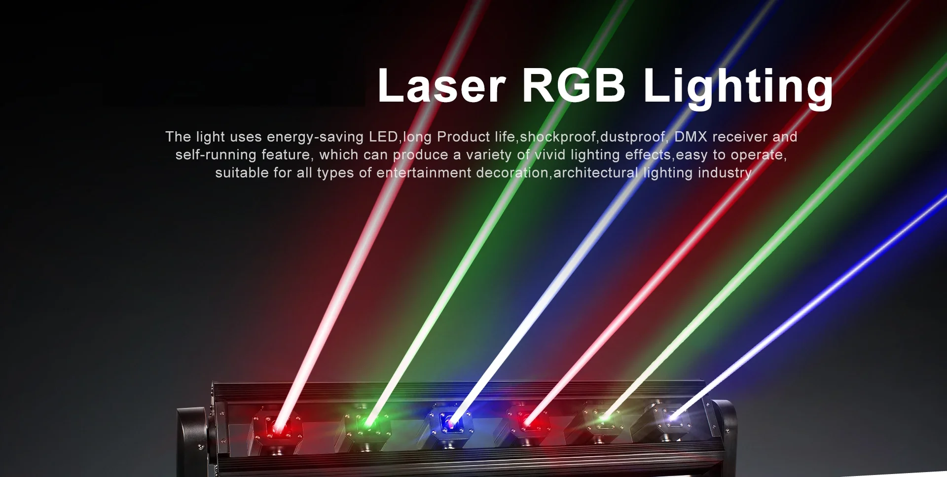 Magic CO83 6 Head RGB Laser, 6 Gözlü Lazer