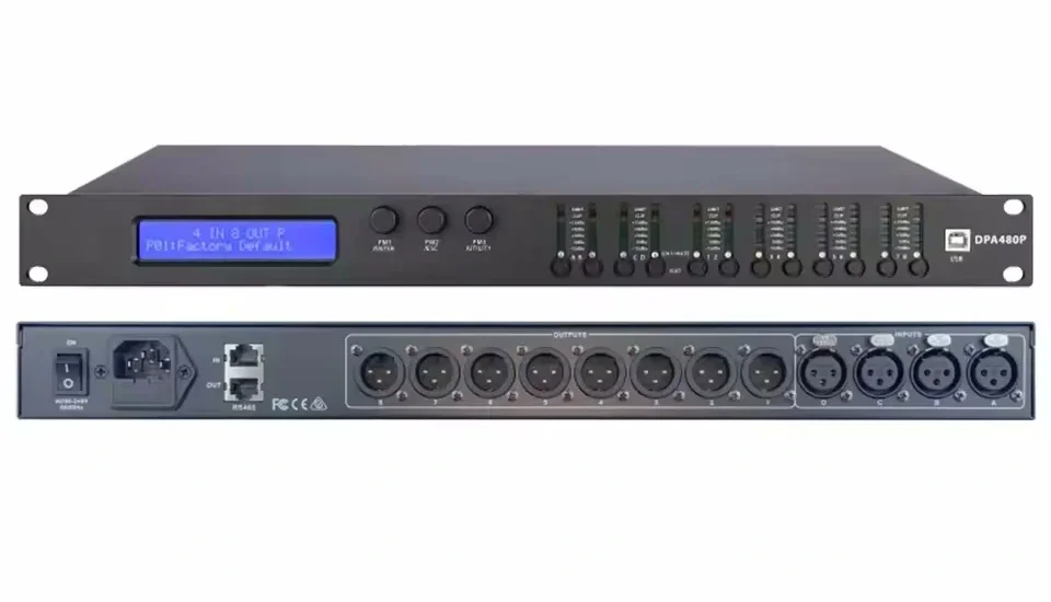 Marani DPA480P 4 In ‐ 8 Out Hoparlör Management System Rs485