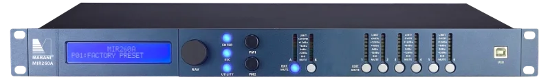 Marani MIR260A 2 Giriş / 6 Çıkış Dijital DSP Processor