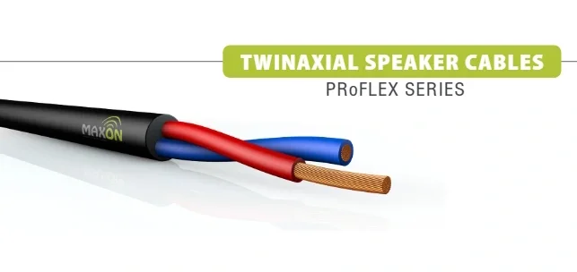 Maxon MxT-215 2x1,5 Twinax Hoparlör Kablosu
