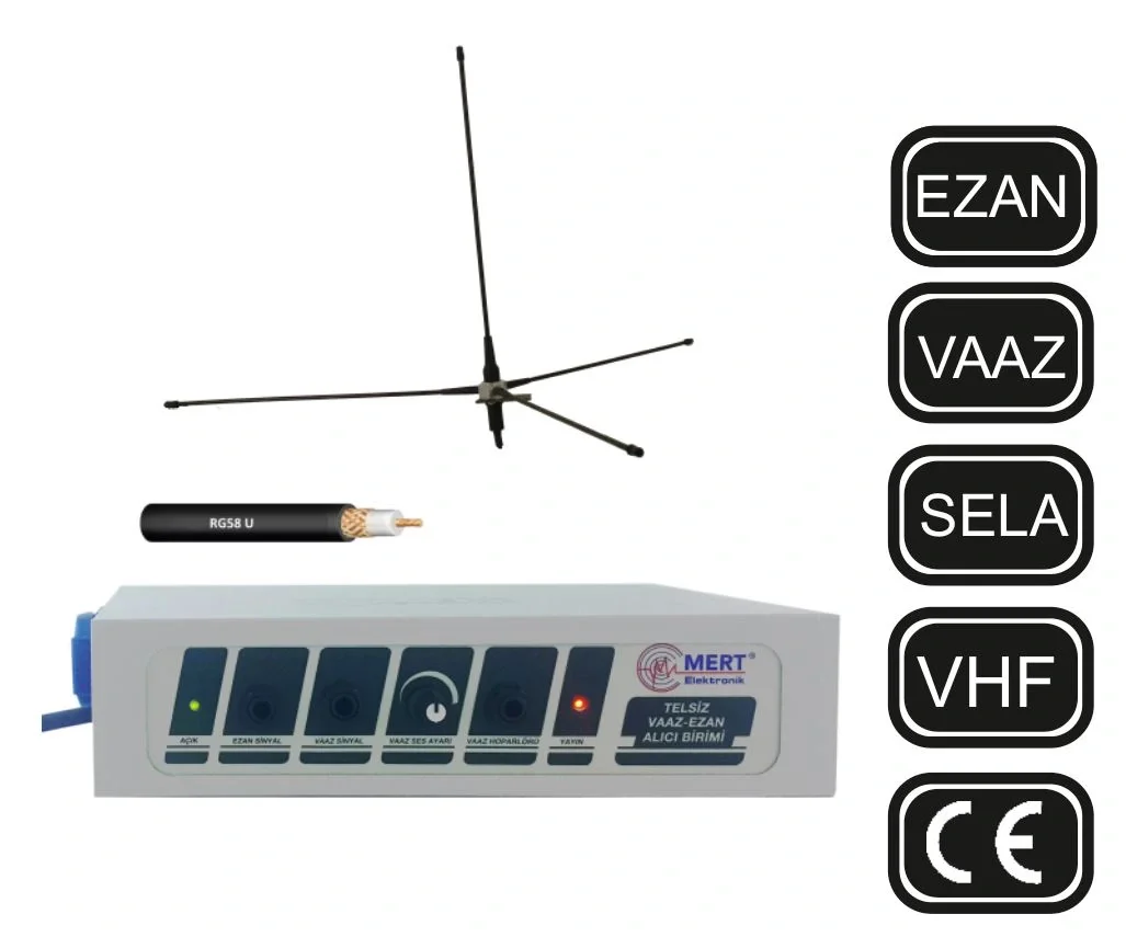 MRT4100 Merkezi Ezan Sistemi Alıcısı