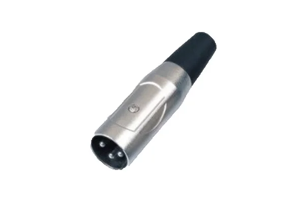 Metex C034N 3 Pin XLR Erkek Konnektör