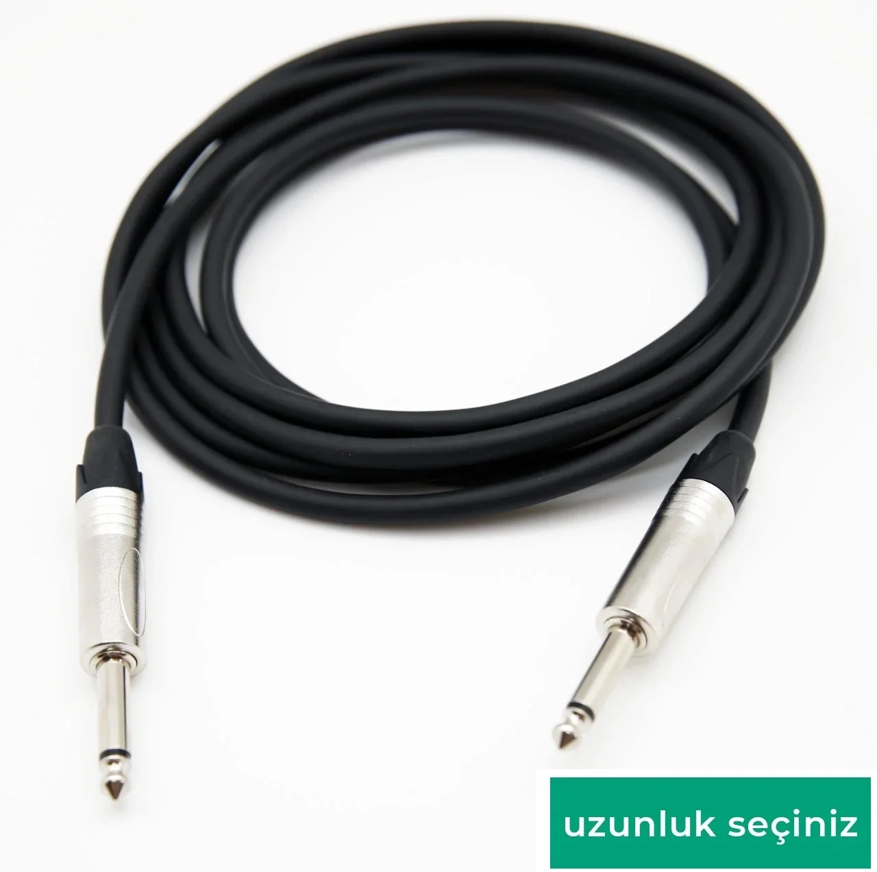 Denox Hazır Gitar Kablosu Erkek Çivi to Erkek Çivi Mono