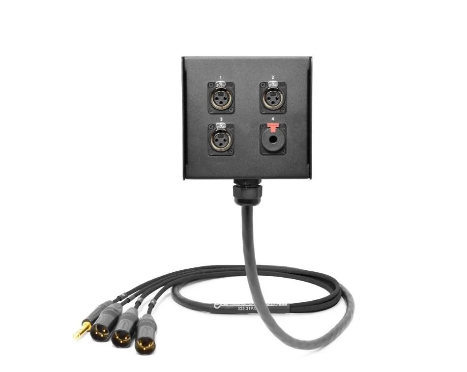 Metex LSS 0410M 4 Kanal/10 mt. Hazır Stagebox
