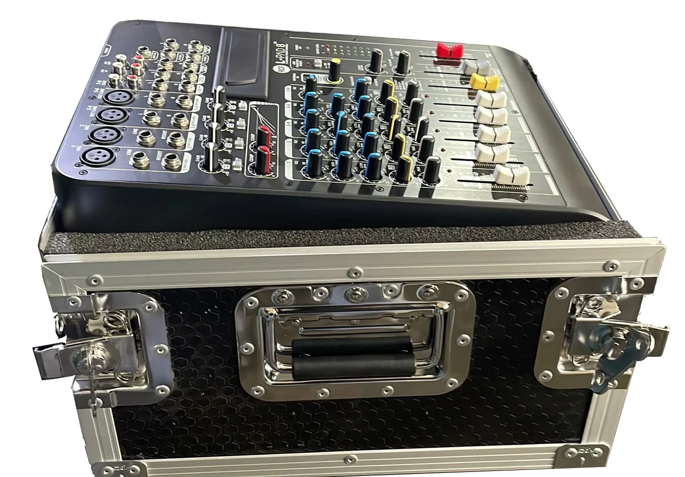 Metex MHC-026 Çekmeceli Hard Case | Mixer + Kablosuz Mikrofonlar için | Özel İmalat