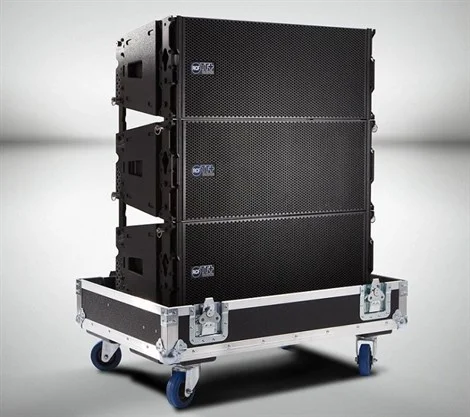 Metex MHC-051 Hardcase Sütun Hoparlör Hoparlör için 2 Bas+2 üst Modül kapasiteli
