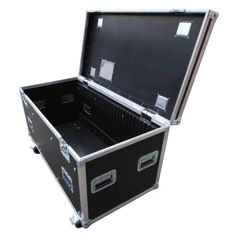 Metex MHC-087 2 Bölmeli kablo hardcase Tekerlekli (Wxhxd) 100X60X50