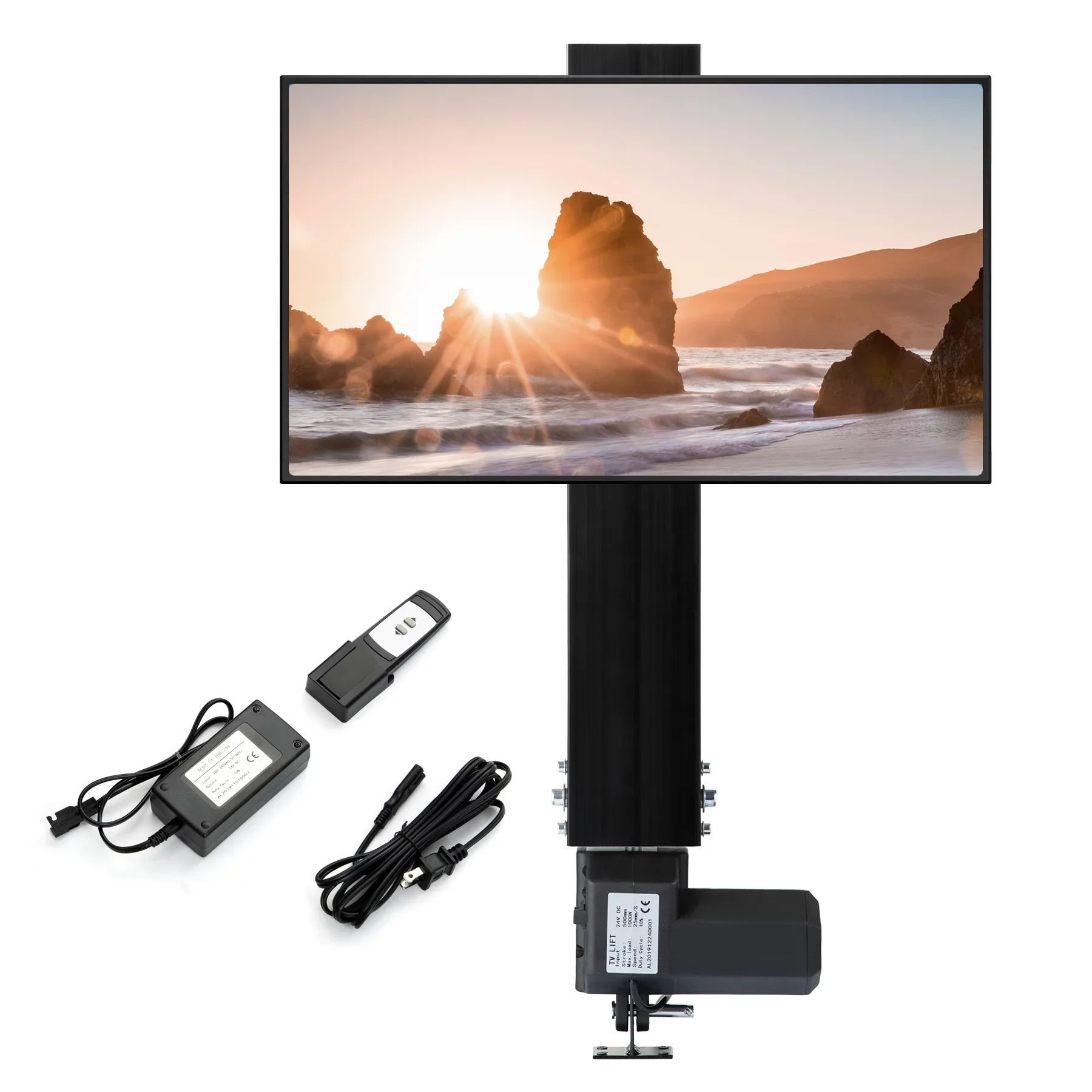 Metex SCRNLFT-1727 Gizli Gömme Tip Monitör Ekran Lift Sistemi 17"-27"