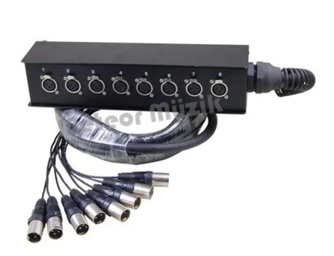 Neutrik 0835N Hazır Stagebox 8-kanal 35mt