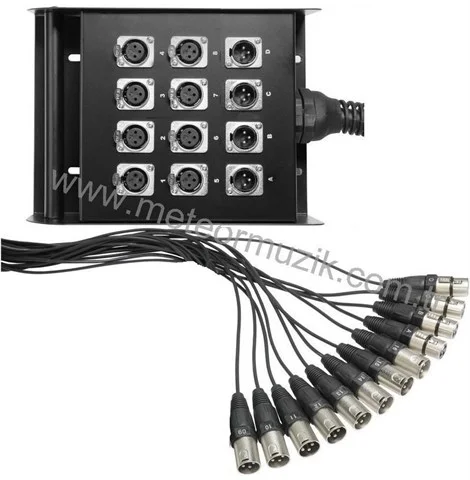 Neutrik 1210N Hazır Stagebox 12 Kanal 10mt
