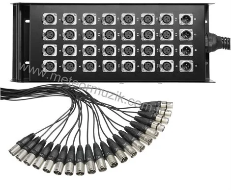 METEX 3230N Hazır Stagebox 32 Kanal 30mt (Neutrik+IVOX)