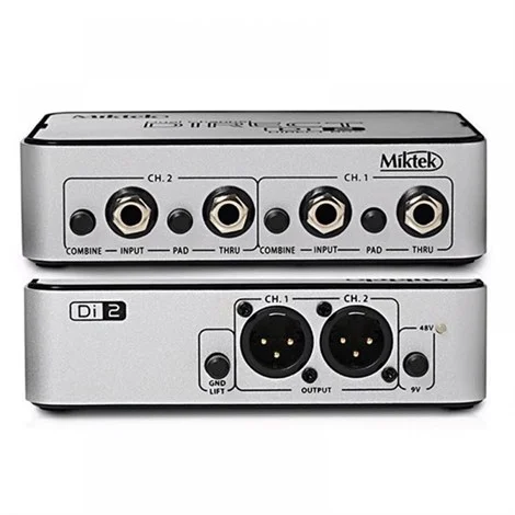 Miktek DI-2 Stereo 2 Kanal Aktif Di-Box