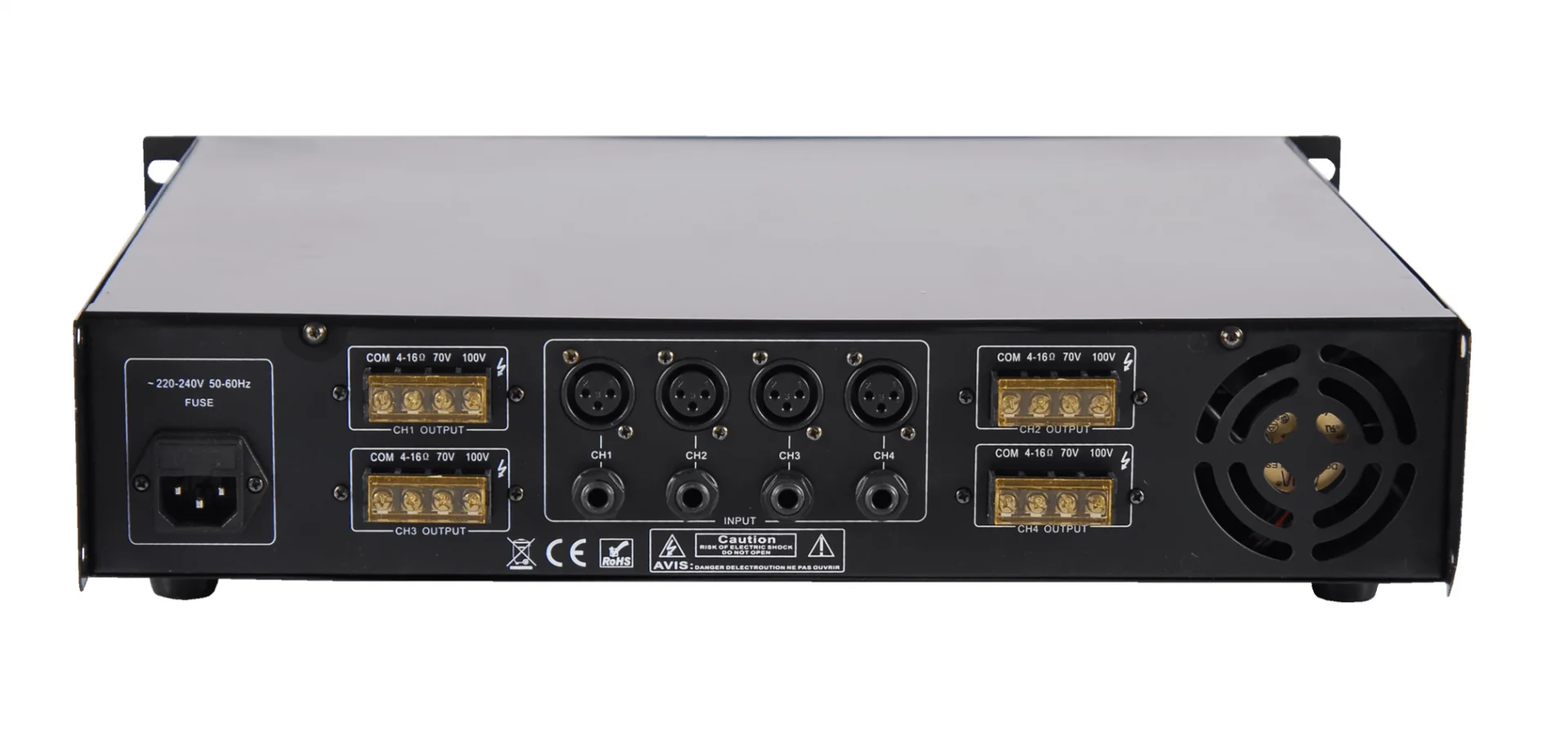 MITO A4300P Power Amplifikatör 4x300W/100V